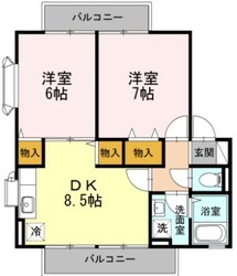 サニーヒル　の物件間取画像